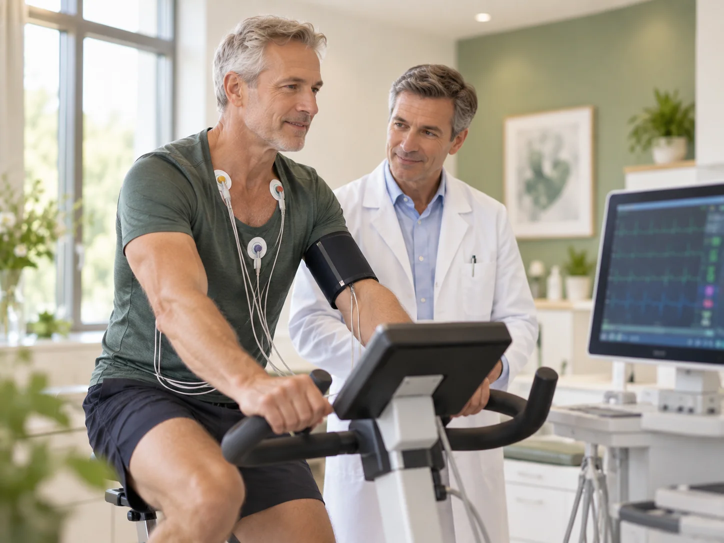 Belastungs-EKG-Untersuchung zur Diagnostik der koronaren Herzkrankheit in Hamburg